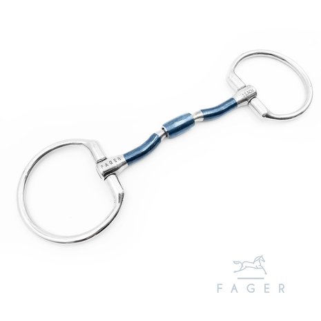 Nils anatomic barrel sweet iron D-ring (Fager)