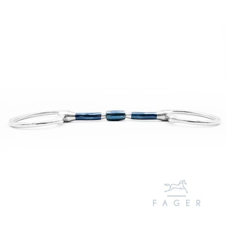 Nils anatomic barrel sweet iron D-ring (Fager)