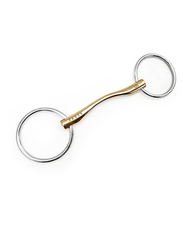 Owen Sweet Gold snaffle loose rings Fager 