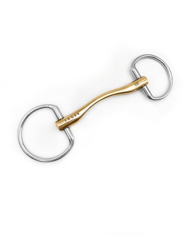 Owen Sweet Gold snaffle fixed rings Fager 