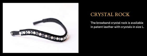 Uniq Browband Crystal Rock