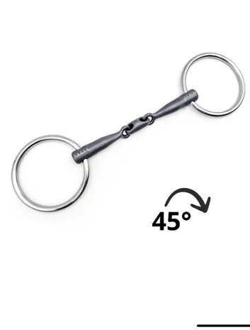 Thilde Double jointed Titanium snaffle (Fager)